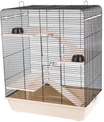  INTER-ZOO Pet Products Cușcă pentru rozătoare Remy + wood 58 x 38 x 71, 5 cm BEIGE