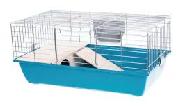  INTER-ZOO Pet Products Cușcă pentru rozătoare și animale mici Rabbit 70 zinc + WOOD ALBastră