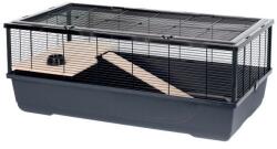  INTER-ZOO Pet Products Cușcă pentru rozătoare Bernie + wood 100 x 54 x 39 cm NEAGRĂ