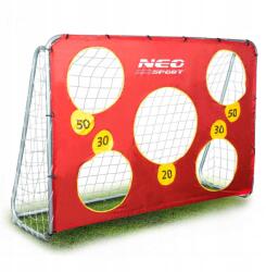 Neo-Sport Nagy focikapu, focilabda 215 x 153 x 76 cm célszőnyeg (NS-451)