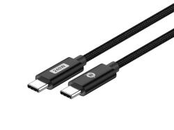 Conceptronic ETTA03B12 USB kábel USB 2.0 1, 2 M USB C Fekete (ETTA03B12) (ETTA03B12)