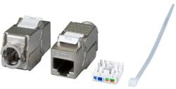 EFB Keystone Cat6A/RJ45/10GE Slim, Metall, Werkzeugfrei (E-200100) (E-200100) (E-200100)