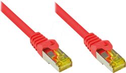Good Connections 8070R-010R S/FTP CAT7 RJ45 Patch kábel 1m - Piros (8070R-010R) (8070R-010R)