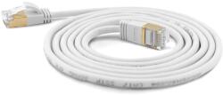 Wantec Patchkabel SSTP CAT7 Ste. CAT6a d=4mm 2, 00m weiß (7119) (7119) (7119)