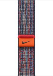 Apple Watch 46 mm Nike sport pánt - kék-piros (MXU43ZM/A) (MXU43ZM/A)