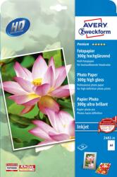 AVERY Avery-Zweckform Premium Inkjet Photo Paper high gloss 2482-20 Fénykép papír DIN A4 300 g/m2 15 lap Magasfényű (2482-20) (2482-20)