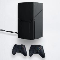 FloatingGrip Floating Grip Wandhalterung XBOXSX 2xController schwarz (FG-XBSX-170B-161B-BU) (FG-XBSX-170B-161B-BU) (FG-XBSX-170B-161B-BU)
