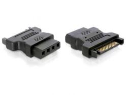 Delock DL82326 IDE molex - SATA tápcsatlakozó adapter (DL82326) (DL82326)