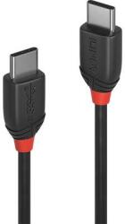 Lindy USB 3.1 (Gen 2) Csatlakozókábel [1x USB-C dugó - 1x USB-C dugó] 0.50 m Fekete (36905) (36905)