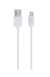 RealPower Lade/Datenkabel USB-A auf Lightning 1m weiß MFI (255649) (255649) (255649)