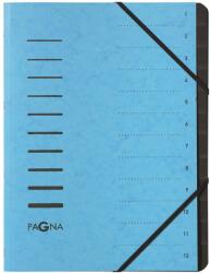 PAGNA Ordnungsmappe 12 Fächer 1-12 hellblau (40059-18) (40059-18) (40059-18)