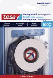 tesa ULTRA STRONG (77746-00000-00) Rögzítő szalag ® Powerbond Fehér (H x Sz) 1.5 m x 19 mm 1 db (77746-00000-00) (77746-00000-00)