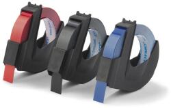 DYMO 3D 9mmx3m 3db-os piros/kék/fekete feliratozógép szalag (S0847750) (S0847750)
