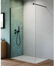 Radaway Nes Black Walk-in II fekete zuhanyfal 70 átlátszó 10013070-54-01 (10013070-54-01)