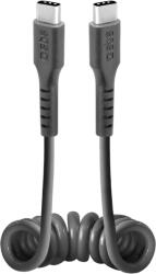 SBS USB-C apa - USB-C apa Adat- és töltőkábel 0.5m - Fekete (TECABLETYPCCSK) (TECABLETYPCCSK)