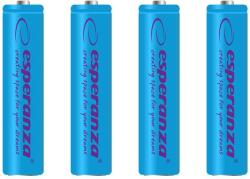 Esperanza 1000mAh AAA Ni-MH akkumulátor 4db/csomag Blue (EZA102B - 5901299923207) (EZA102B - 5901299923207)
