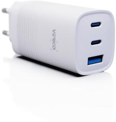 Verico Ladegerät MOJO GaN 65W PD, 3-Port (USB-A & USB-C) WH retail (4OJ-AAFWE1-N1) (4OJ-AAFWE1-N1) (4OJ-AAFWE1-N1)