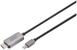 ASSMANN 8K Mini DisplayPort Adapter Cable Mini DP - HDMI Type A 1m Black (DB-340109-010-S) (DB-340109-010-S)