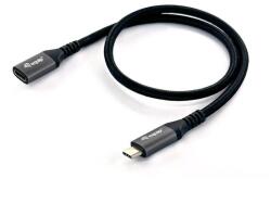 Equip 128371 USB kábel 1 M USB 3.2 Gen 2 (3.1 Gen 2) USB C Fekete (128371) (128371)