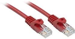 Lindy RJ45 Hálózat Csatlakozókábel CAT 6 U/UTP 3.00 m Piros Védővel LINDY (48184) (48184)