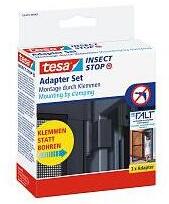 tesa Fliegengitter Adapter für FALT Tür 55415 anthrazit (55419-00001-00) (55419-00001-00) (55419-00001-00)