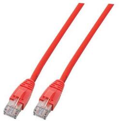 EFB-Elektronik Elektronik 1m Cat6 Patch hálózati kábel Piros U/UTP (UTP) (K8104RT. 1) (K8104RT.1)