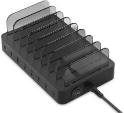 Conceptronic Ladegerät 8Port 75W, 2xUSB-C/6xUSB-A Desk PD sw (OZUL02B) (OZUL02B)