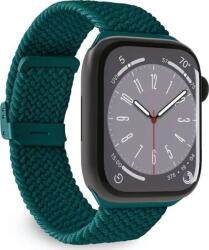 Puro Loop Apple Watch S4/S5/S6/S7/S8/S9/SE/Ultra Nylon Szíj 42/44/45/49mm - Zöld (PUR668) (PUR668)