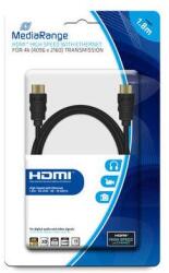 MediaRange HDMI HighSpeed Ethernet Anschlussk. 18Gibt/s 1, 8m (MRCS156) (MRCS156) (MRCS156)