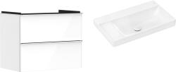 Hansgrohe Készlet szekrény Hansgrohe Xelu Q 54027000, mosdótál Hansgrohe Xelu Q 61032450