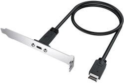 GrauGear Erweiterungskabel mit PCI Blende, Type-E auf Type-C retail (G-AD-ETC-10G) (G-AD-ETC-10G) (G-AD-ETC-10G)