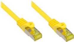 Good Connections 8070R-030Y S/FTP CAT7 RJ45 Patch kábel 3m - Sárga (8070R-030Y) (8070R-030Y)