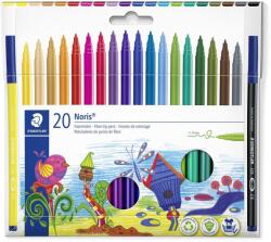 STAEDTLER Fasermaler Noris 20er-Set im Kartonetui 1mm retail (326 C20) (326 C20) (326 C20)