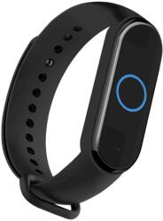 Fusion wave Xiaomi Mi Band 3/4 Szilikon szíj - Fekete (FUS-BND-MI4-BK) (FUS-BND-MI4-BK)