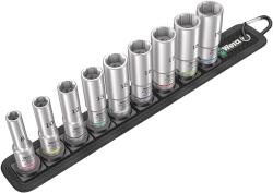Wera Belt B Deep 1 05004545001 Belső hatlap Dugókulcs betét készlet 9 részes 3/8 (05004545001) (05004545001)
