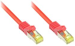 Good Connections 8070R-003R S/FTP CAT7 RJ45 Patch kábel 0.25m - Piros (8070R-003R) (8070R-003R)