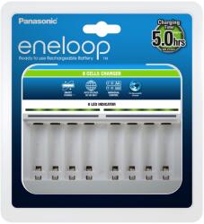 Panasonic eneloop BQ-CC63 1/8x AA/AAA NiMH Akkumulátor Töltő (BQ-CC63E) (BQ-CC63E)