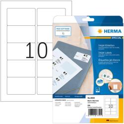 HERMA Inkjet-Etiketten A4 weiß 83, 8x50, 8 mm Papier 250 St. (8840) (8840) (8840)
