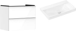 Hansgrohe Készlet szekrény Hansgrohe Xelu Q 54027000, mosdótál Hansgrohe Xelu Q 61026450