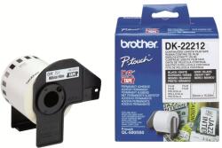 Brother Continuous Labels P-Touch DK-22212 - 62 mm x 15.24 m - Black on White (DK22212) (DK22212)
