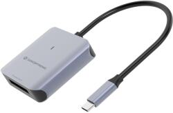 Conceptronic BIAN08G kártyaolvasó USB 3.2 Gen 2 Type-C Szürke (BIAN08G) (BIAN08G)