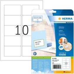 HERMA Etiketten Premium A4 weiß 83, 8x50, 8 mm Papier 250 St. (5028) (5028) (5028)