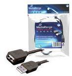 MediaRange MRCS111 USB kábel 3 m USB A Fekete (MRCS111) (MRCS111)