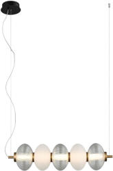 Italux PND-84938-4-BK LED mennyezeti függőlámpa Testa | 19W LED | 1200lm | 3000K