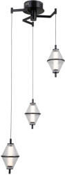 Italux PND-34395-3-BK LED mennyezeti függőlámpa Fuente | 15W LED | 1108lm | 3000K