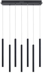 Italux PND-22302-7-BK LED mennyezeti függőlámpa Valdes | 35W LED | 1300lm | 3000-6000K