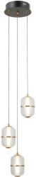 Italux PND-34375-3-BK LED mennyezeti függőlámpa Alani | 15W LED | 1170lm | 3000K
