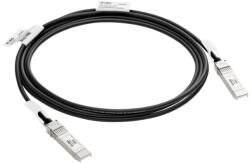 HP HPE Aruba SFP+ - SFP+ Patch kábel 3m - Fekete (R9D20A) (R9D20A)