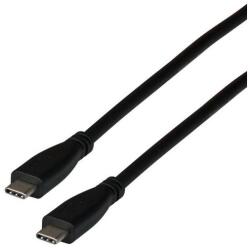 EFB-Elektronik USB4.0 20Gbit Anschlusskabel Typ-C Stecker, 2m, schwarz (EBUSBC40-20G. 2) (EBUSBC40-20G. 2) (EBUSBC40-20G.2)
