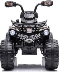 LEAN Toys JS009 12 V Elektromos Quad 9058 - 2 Darab 45 W Motorral, Gombos Indulással, Váltókarral, Fekete (9058-uniw) (9058-uniw)